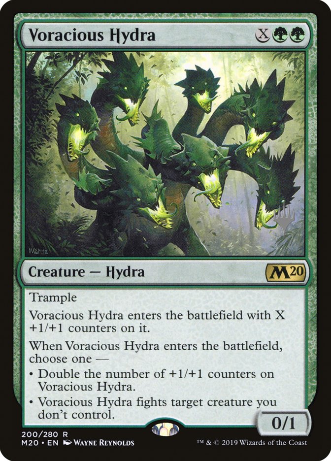 Voracious Hydra (Promo Pack) [Core Set 2020 Promos] Foil