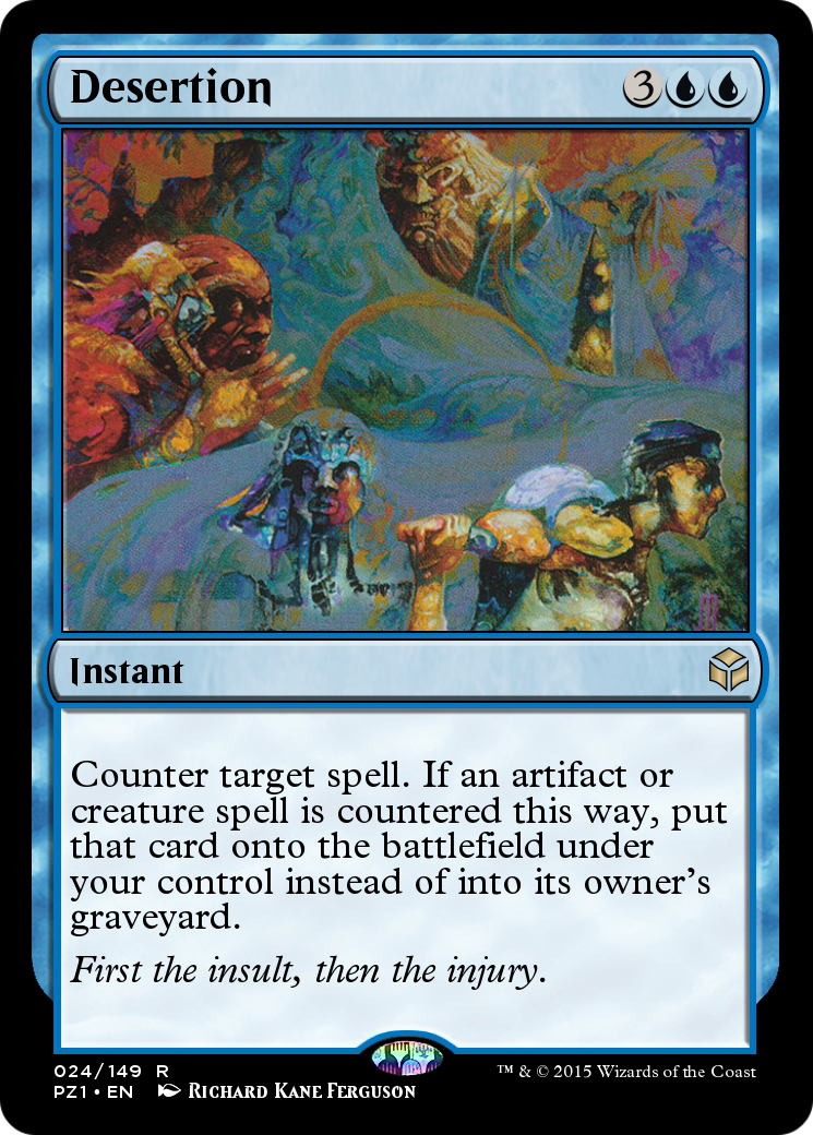 Desertion  [Legendary Cube Prize Pack] Foil