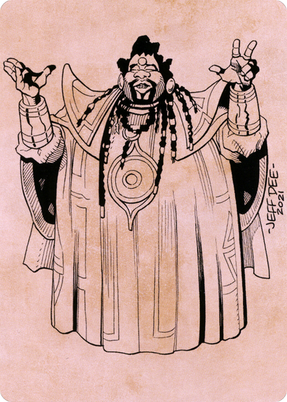 Alaundo the Seer // Alaundo the Seer  [Battle for Baldur's Gate Art Series] (Borderless)