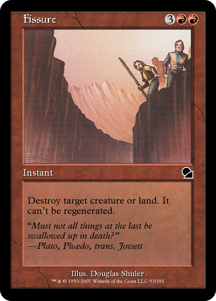 Fissure  [Masters Edition] Foil