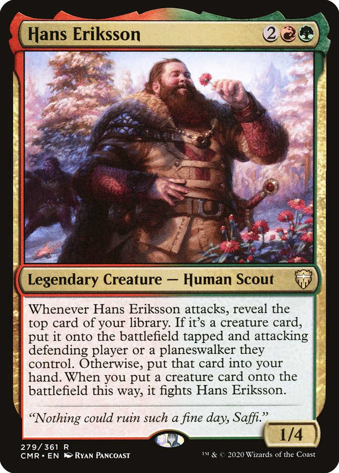 Hans Eriksson [Commander Legends] Foil