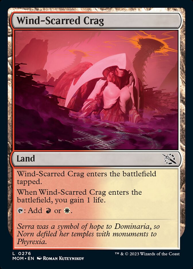 Wind-Scarred Crag [March of the Machine] Foil