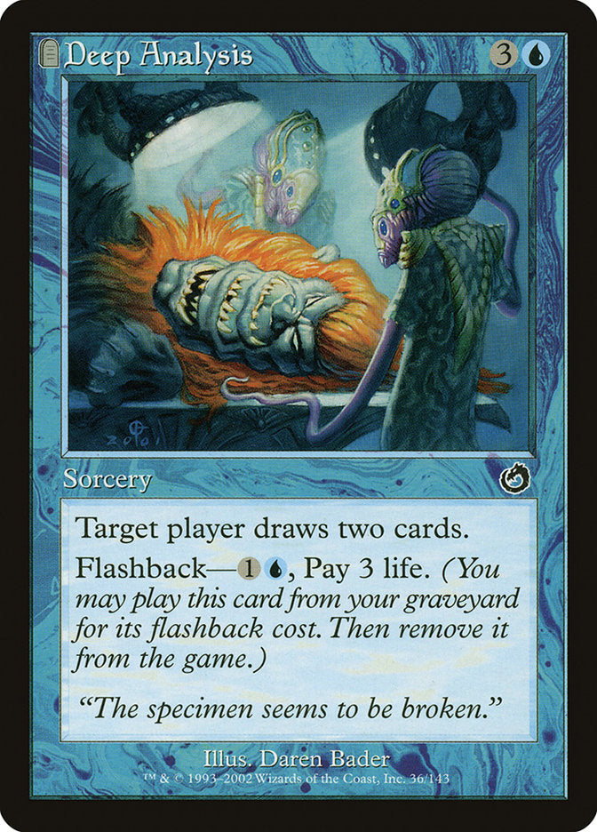 Deep Analysis [Torment] Foil