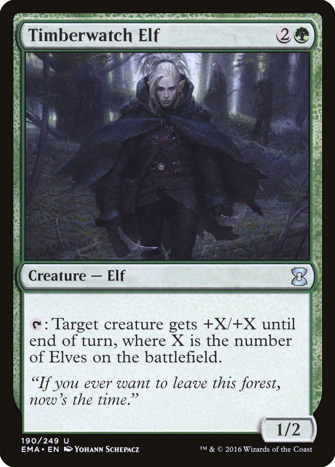Timberwatch Elf [Eternal Masters] Foil
