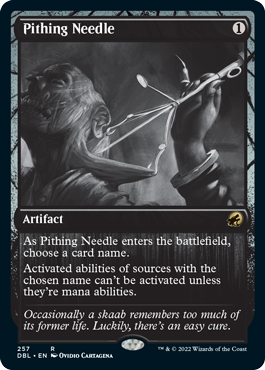 Pithing Needle [Innistrad: Double Feature] Foil