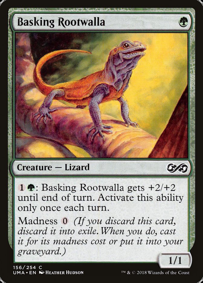 Basking Rootwalla [Ultimate Masters] Foil