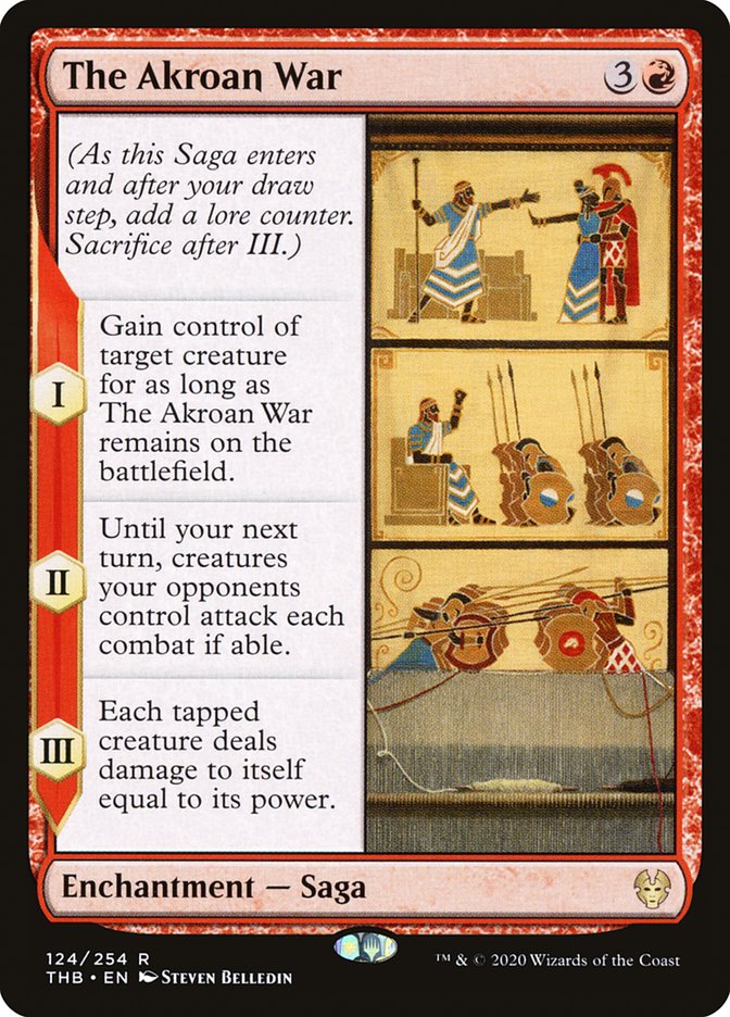 The Akroan War [Theros Beyond Death] Foil