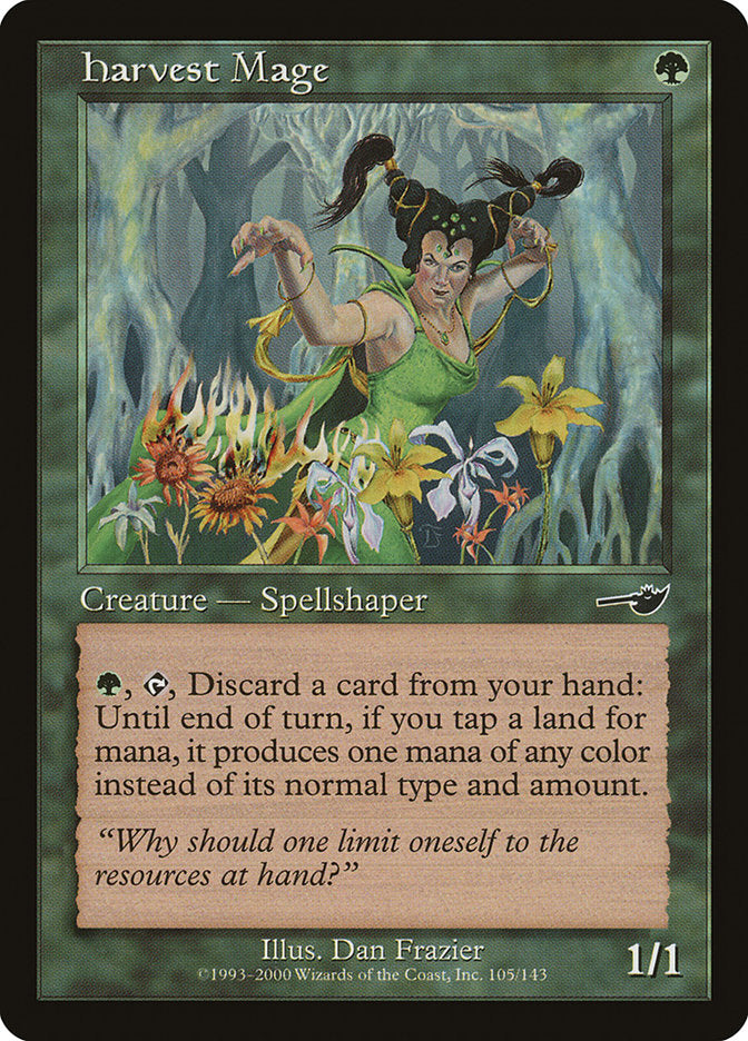 Harvest Mage [Nemesis] Foil