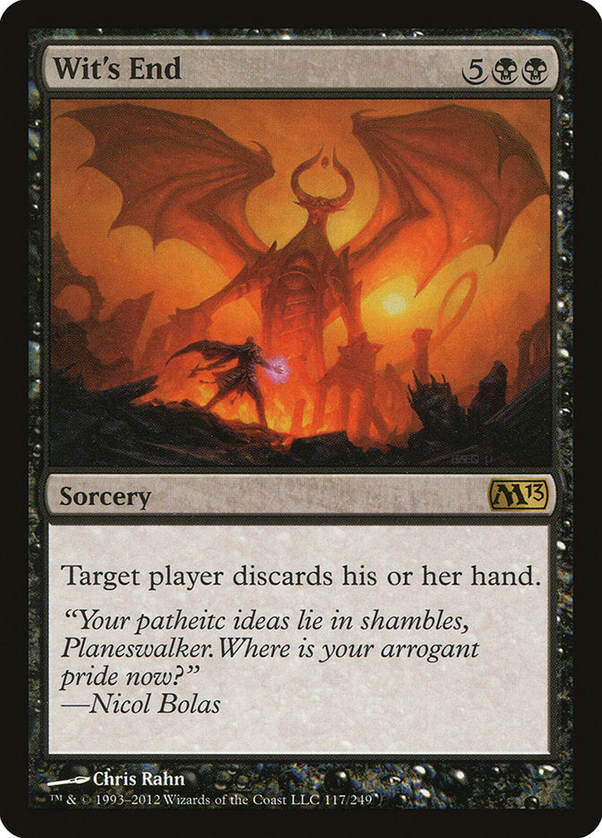 Wit's End [Magic 2013] Foil