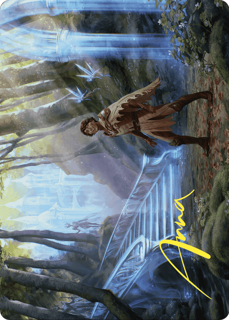 Into the Fae Court // Into the Fae Court  [Wilds of Eldraine Art Series] (Borderless) Foil