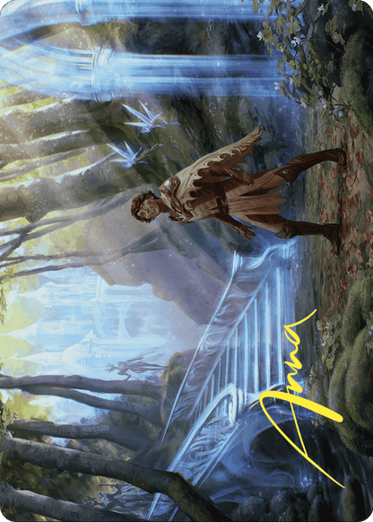Into the Fae Court // Into the Fae Court  [Wilds of Eldraine Art Series] (Borderless) Foil