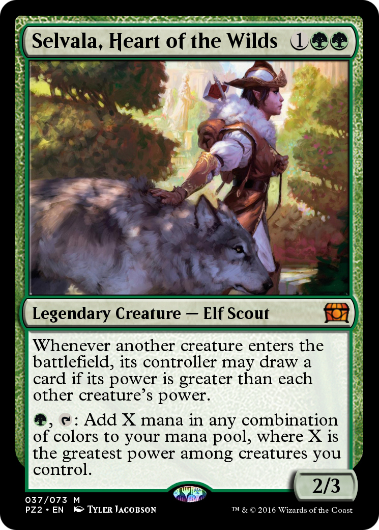 Selvala, Heart of the Wilds  [Treasure Chest]