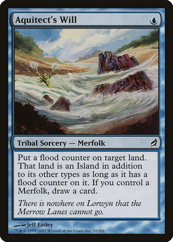 Aquitect's Will [Lorwyn] Foil