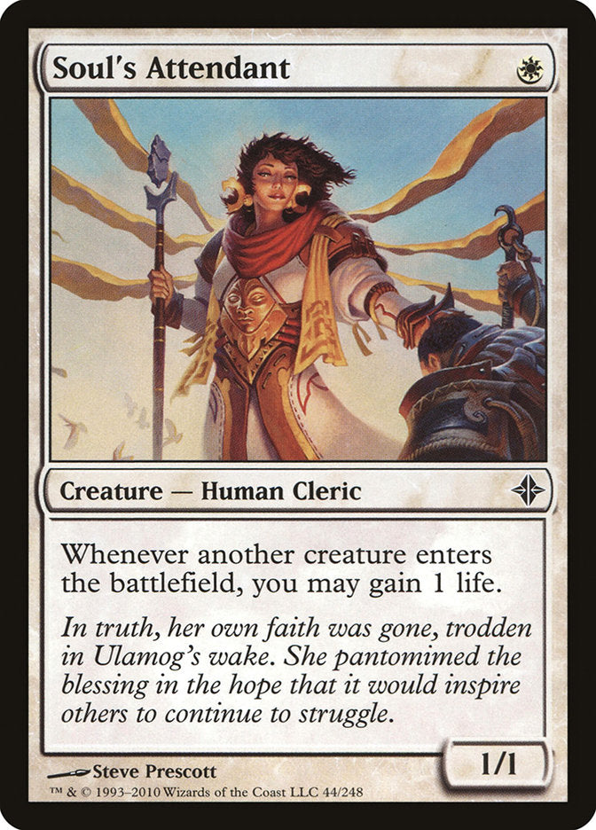 Soul's Attendant [Rise of the Eldrazi] Foil