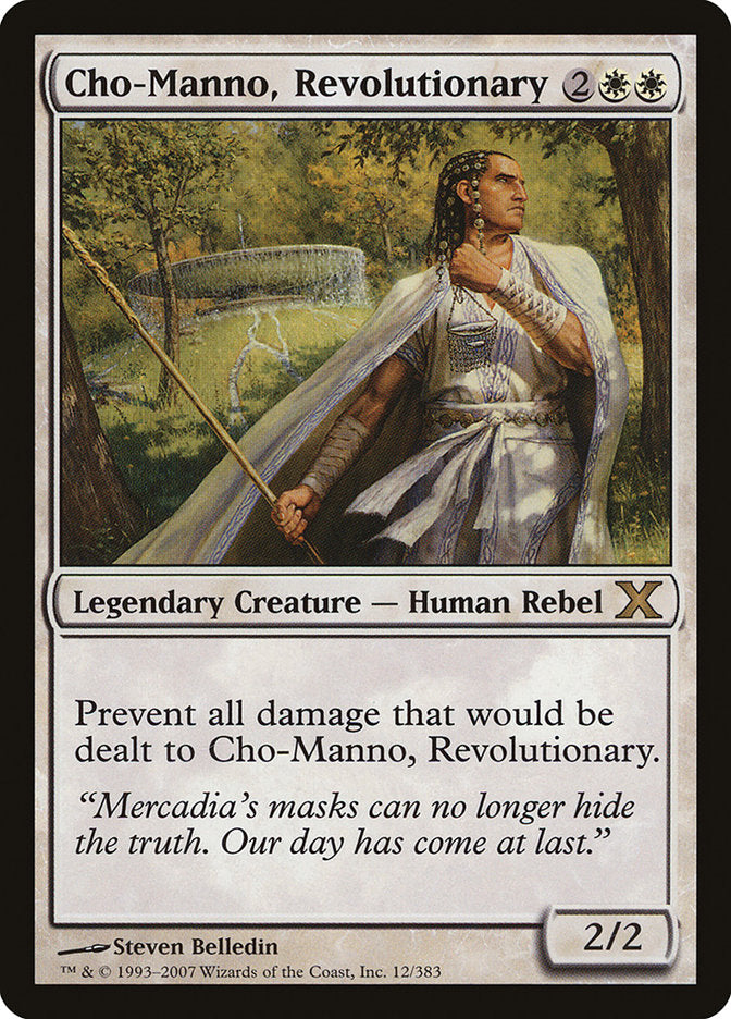 Cho-Manno, Revolutionary [Tenth Edition] Foil