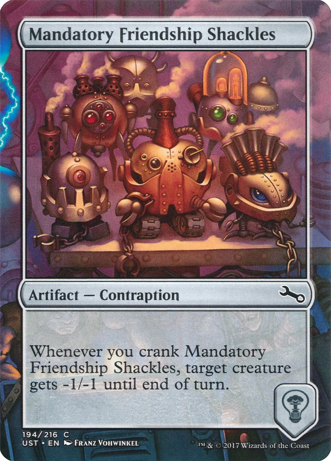 Mandatory Friendship Shackles [Unstable] Foil