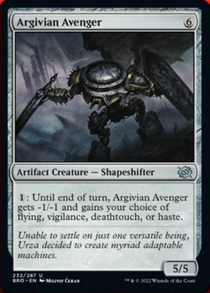Argivian Avenger [The Brothers' War] Foil