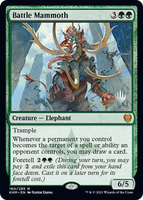 Battle Mammoth (Promo Pack) [Kaldheim Promos] Foil