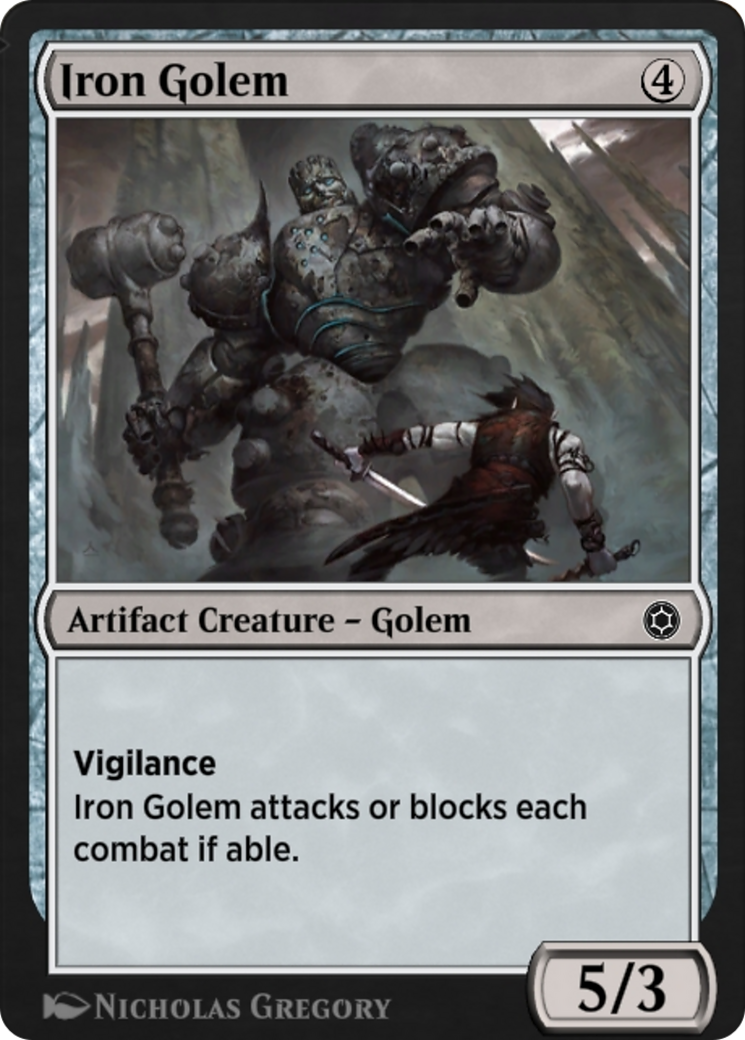 Iron Golem  [Alchemy Horizons: Baldur's Gate]