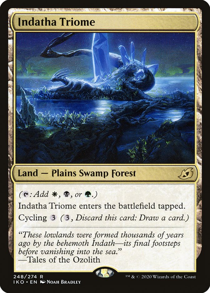 Indatha Triome [Ikoria: Lair of Behemoths] Foil