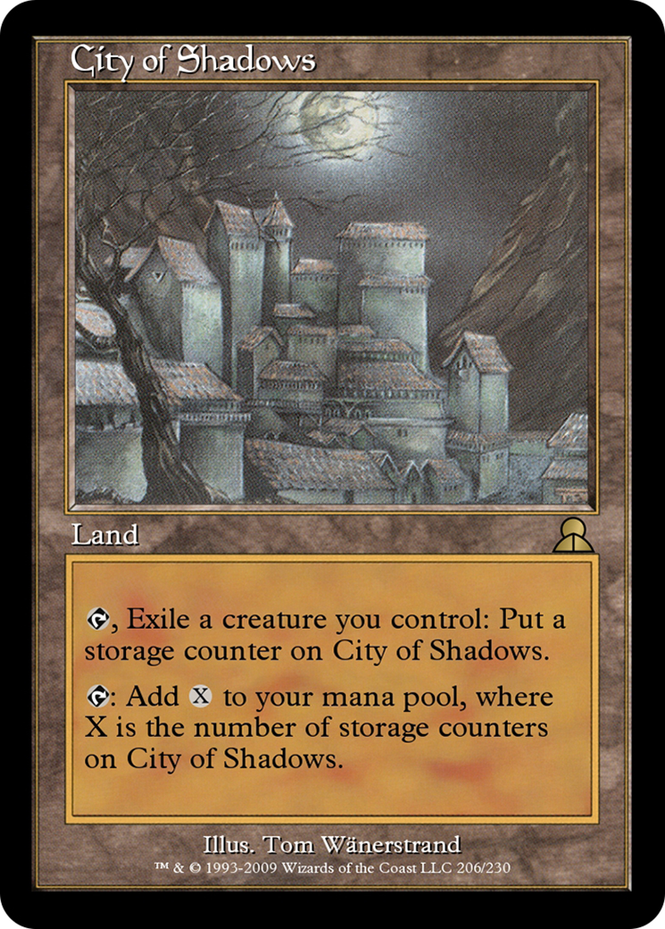 City of Shadows  [Masters Edition III]
