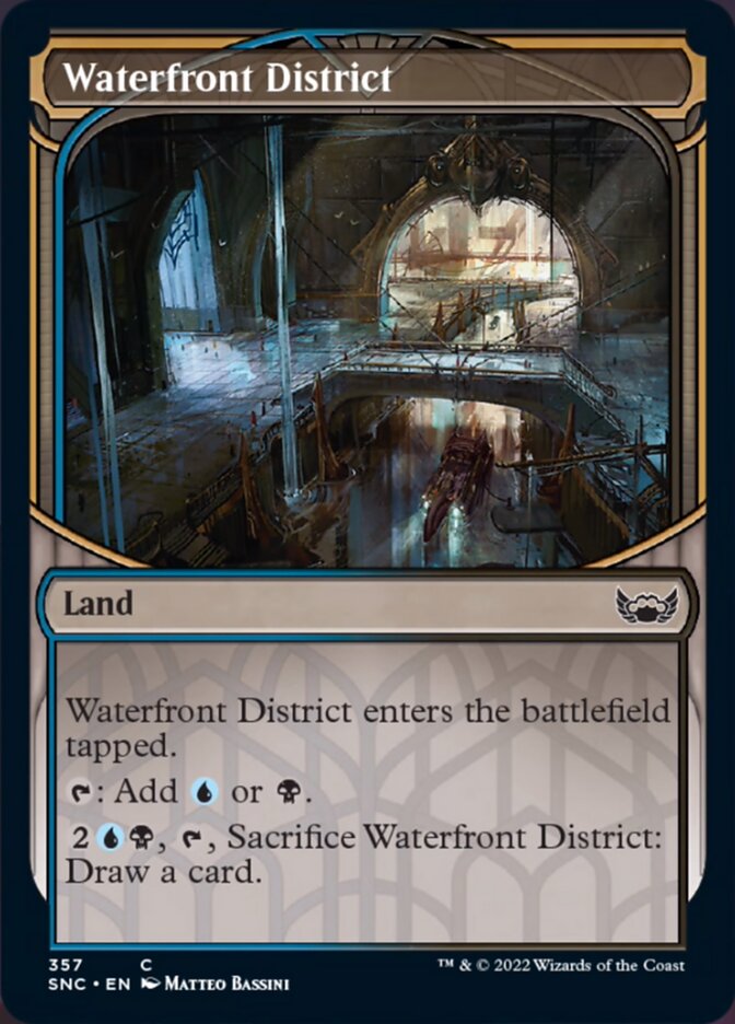 Waterfront District (Showcase Skyscraper) [Streets of New Capenna] Foil