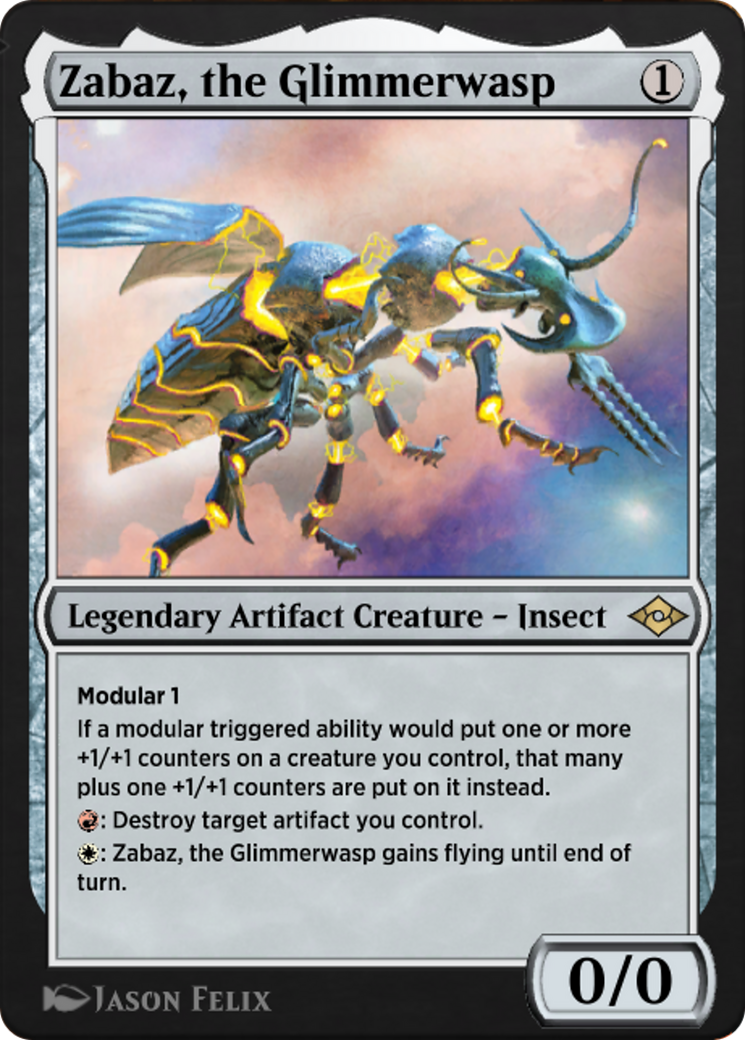 Zabaz, the Glimmerwasp  [Jumpstart: Historic Horizons]
