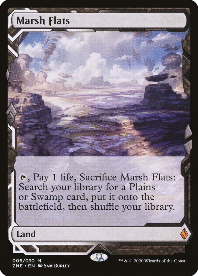 Marsh Flats (Expeditions) [Zendikar Rising Expeditions] Foil