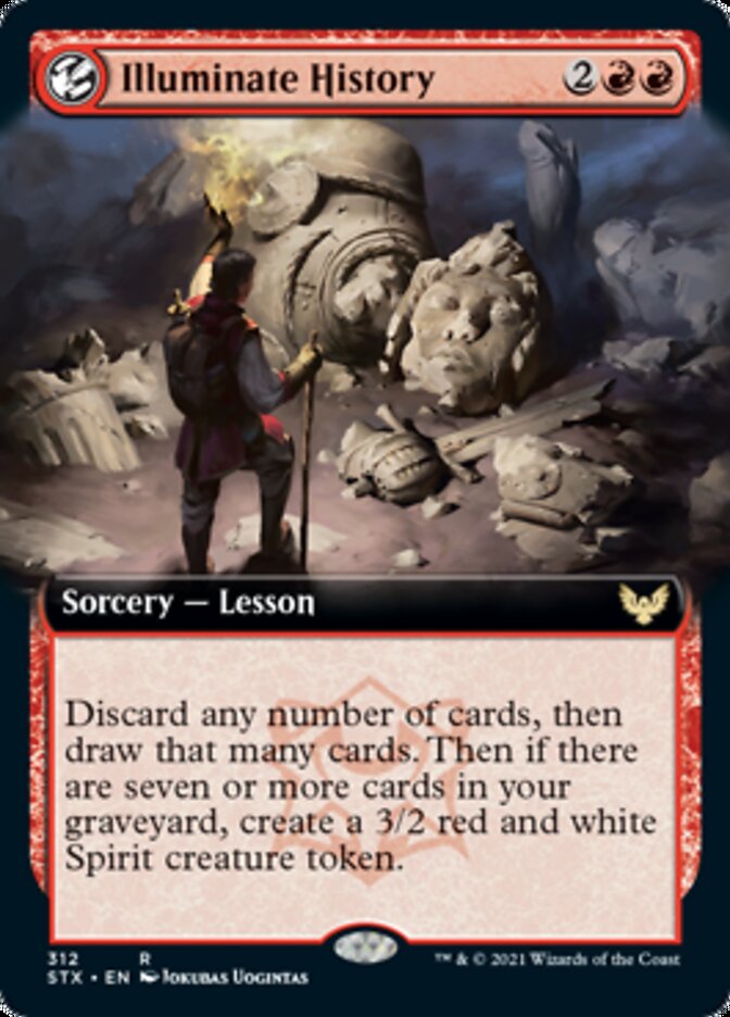 Illuminate History (Extended Art) [Strixhaven: School of Mages] Foil