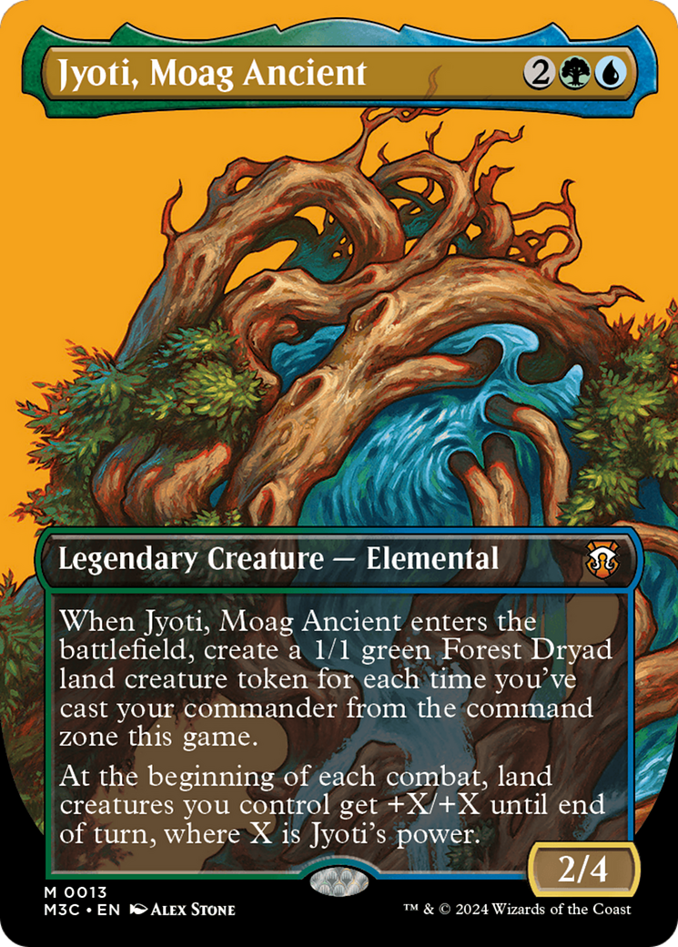 Jyoti, Moag Ancient (Borderless) [Modern Horizons 3 Commander] Foil