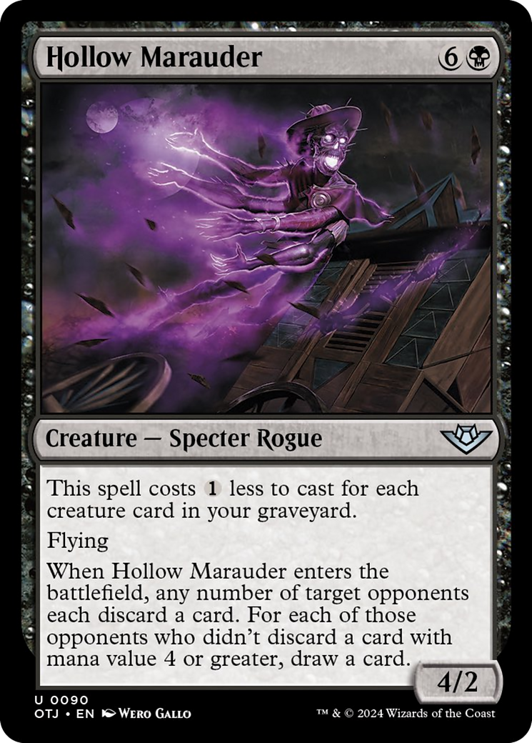 Hollow Marauder [Outlaws of Thunder Junction] Foil