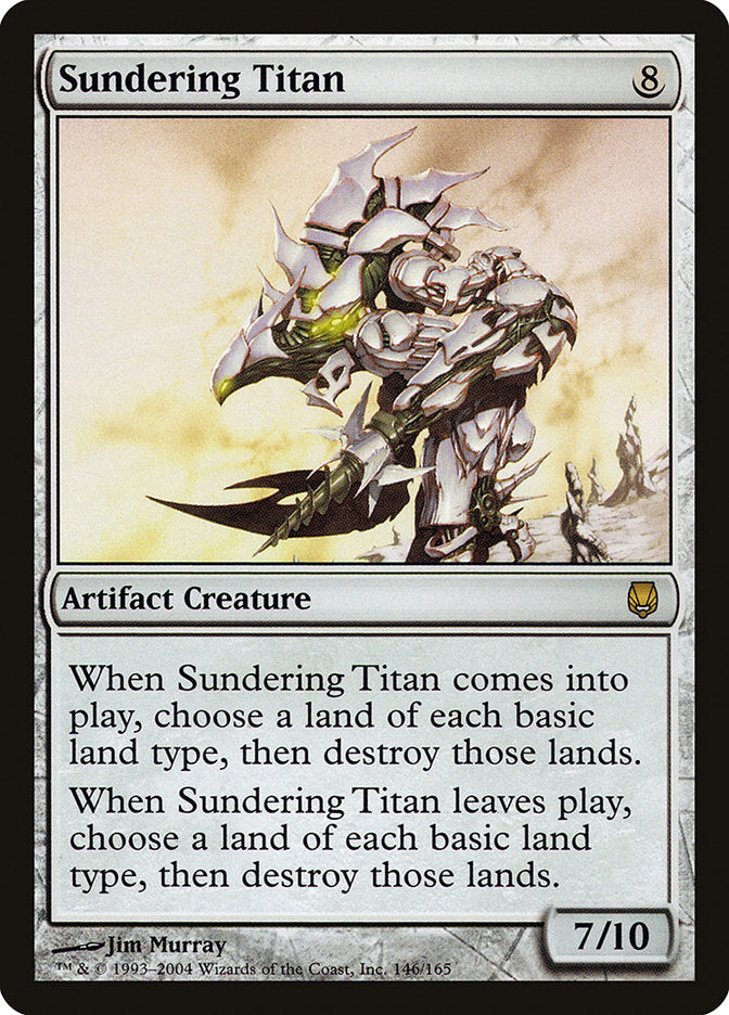 Sundering Titan [Darksteel] Foil