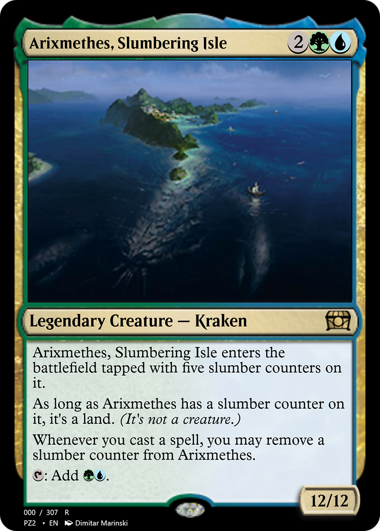 Arixmethes, Slumbering Isle  [Treasure Chest] Foil
