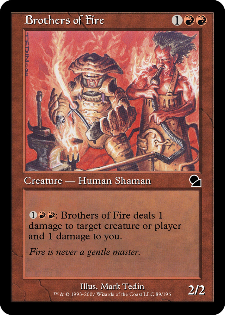 Brothers of Fire  [Masters Edition] Foil