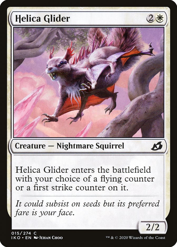 Helica Glider [Ikoria: Lair of Behemoths] Foil