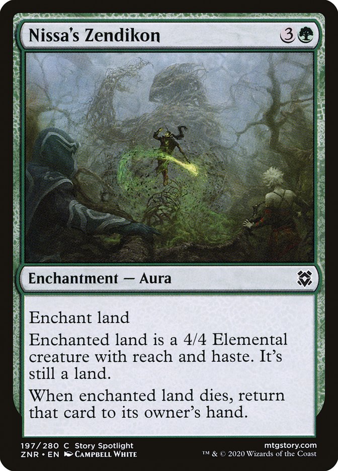 Nissa's Zendikon [Zendikar Rising] Foil