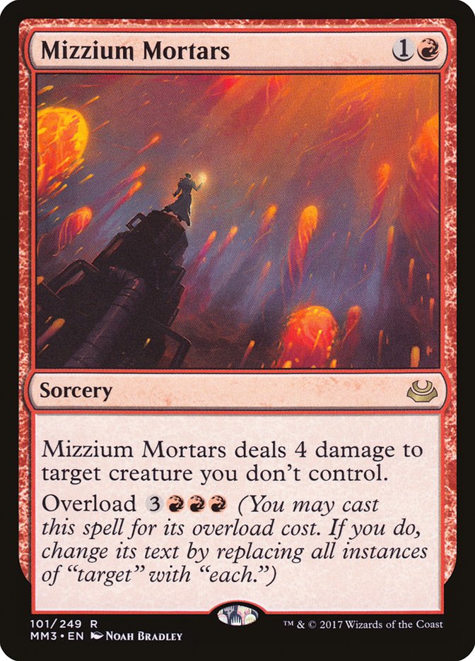 Mizzium Mortars [Modern Masters 2017] Foil