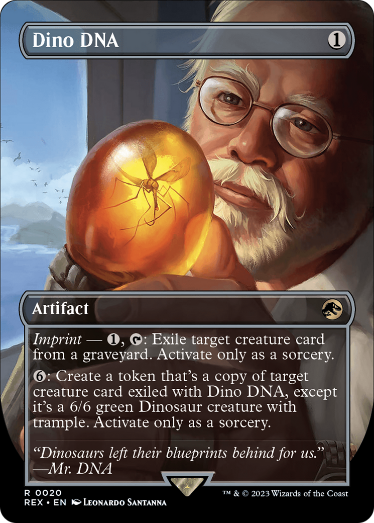 Dino DNA (Borderless) [Jurassic World Collection] Foil