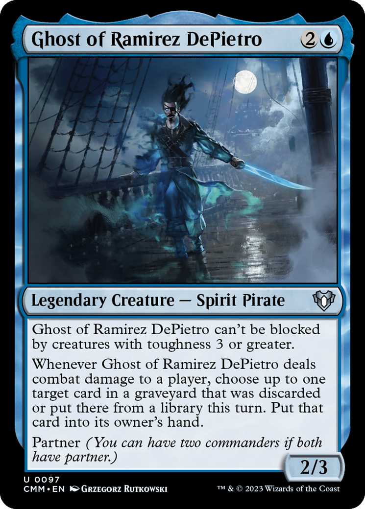 Ghost of Ramirez DePietro [Commander Masters] Foil