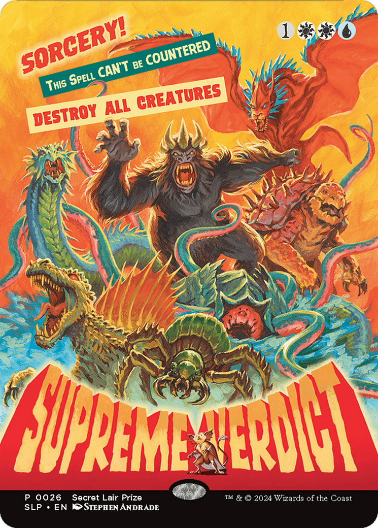 Supreme Verdict [Secret Lair Showdown] Foil
