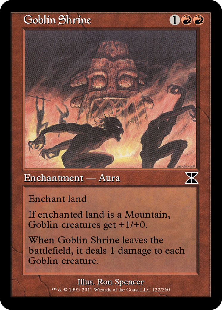 Goblin Shrine  [Masters Edition IV] Foil