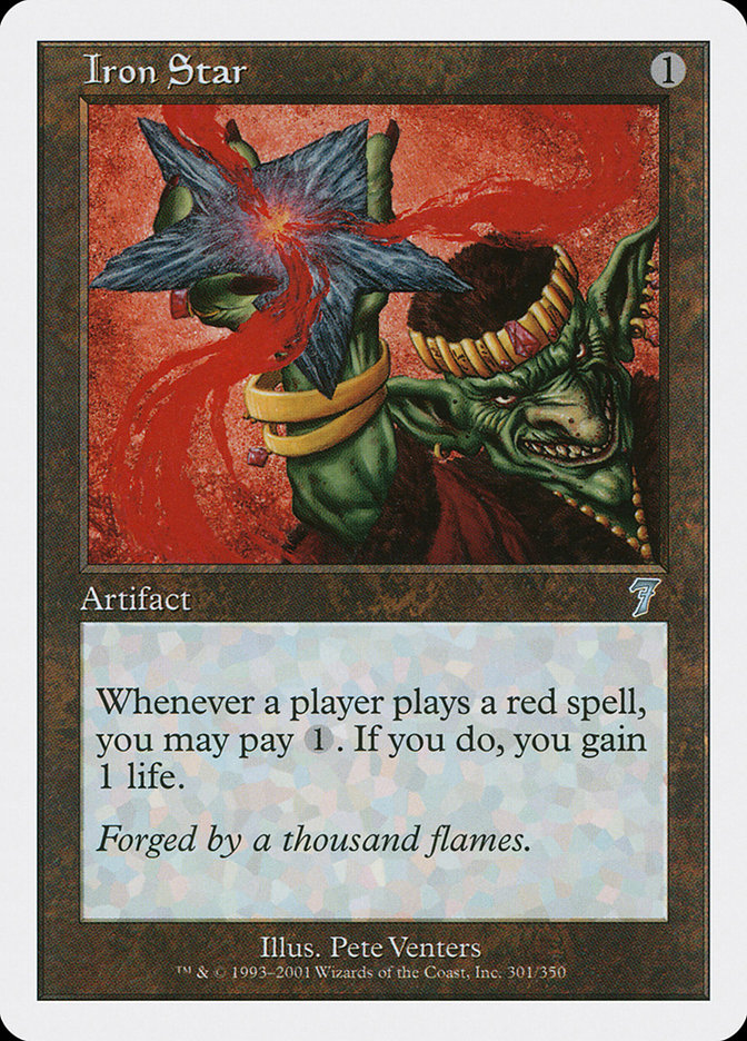 Iron Star [Seventh Edition] Foil