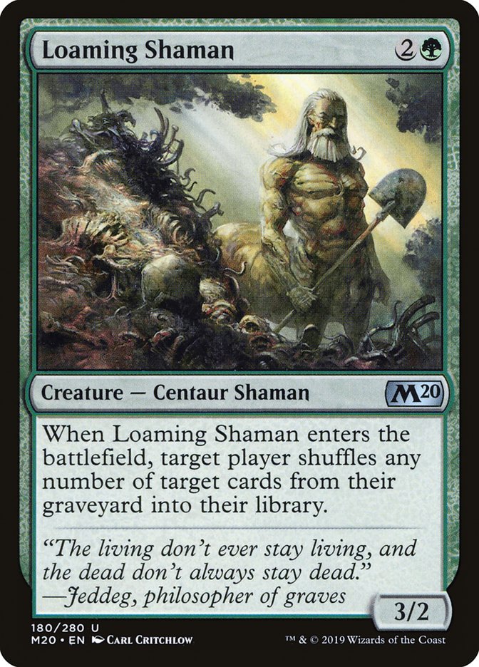 Loaming Shaman [Core Set 2020] Foil
