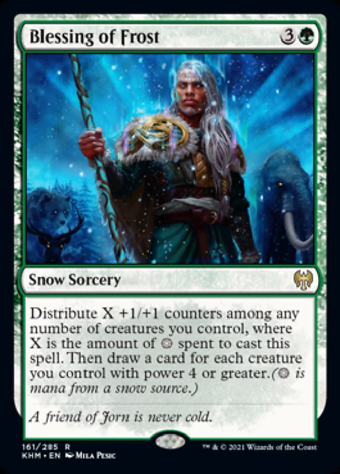 Blessing of Frost [Kaldheim] Foil