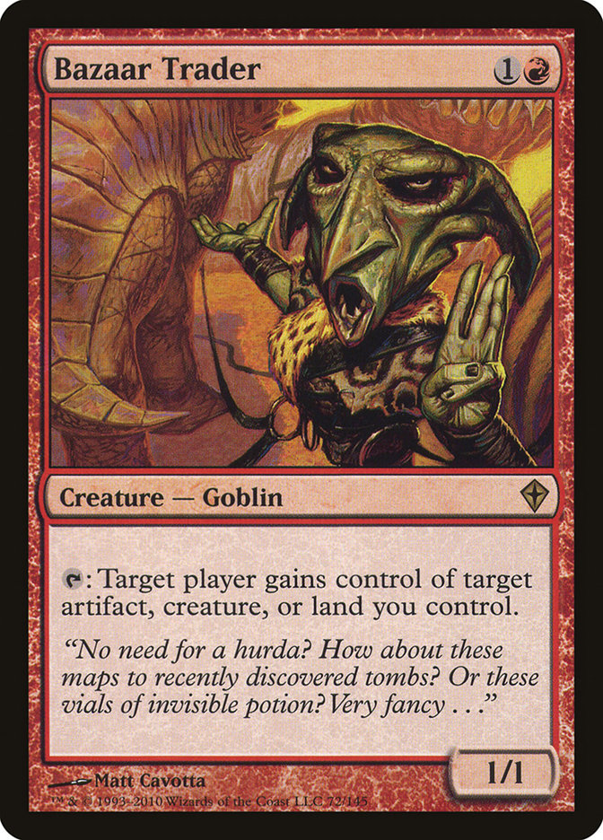 Bazaar Trader [Worldwake] Foil