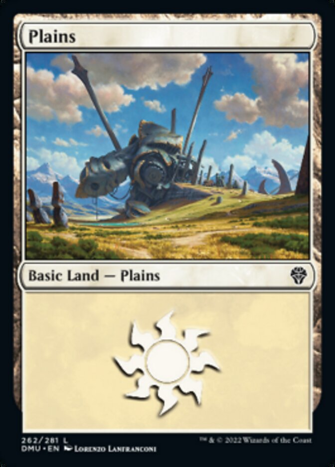 Plains (262) [Dominaria United] Foil