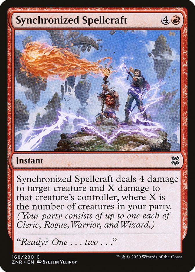 Synchronized Spellcraft [Zendikar Rising] Foil