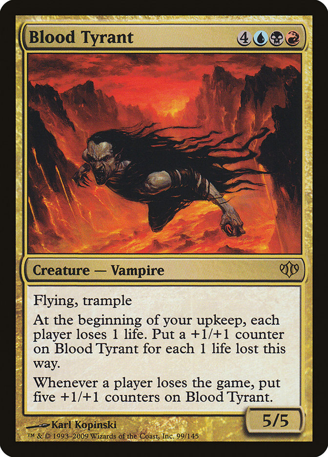 Blood Tyrant [Conflux] Foil