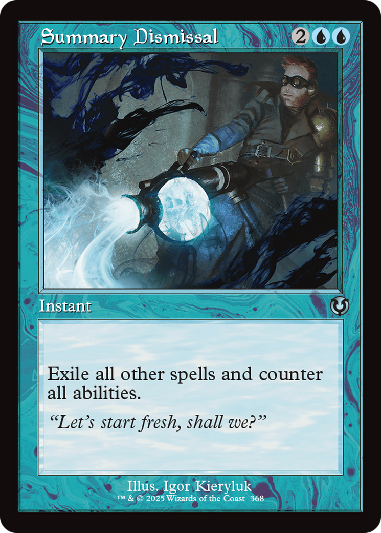 Summary Dismissal (Retro Frame) [Innistrad Remastered] Foil