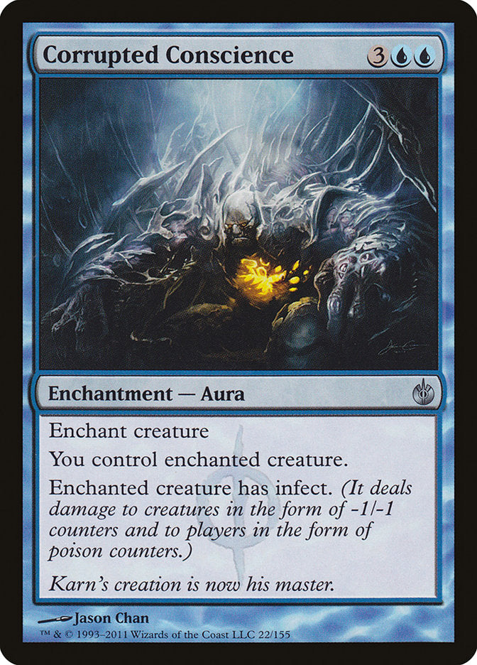 Corrupted Conscience [Mirrodin Besieged] Foil